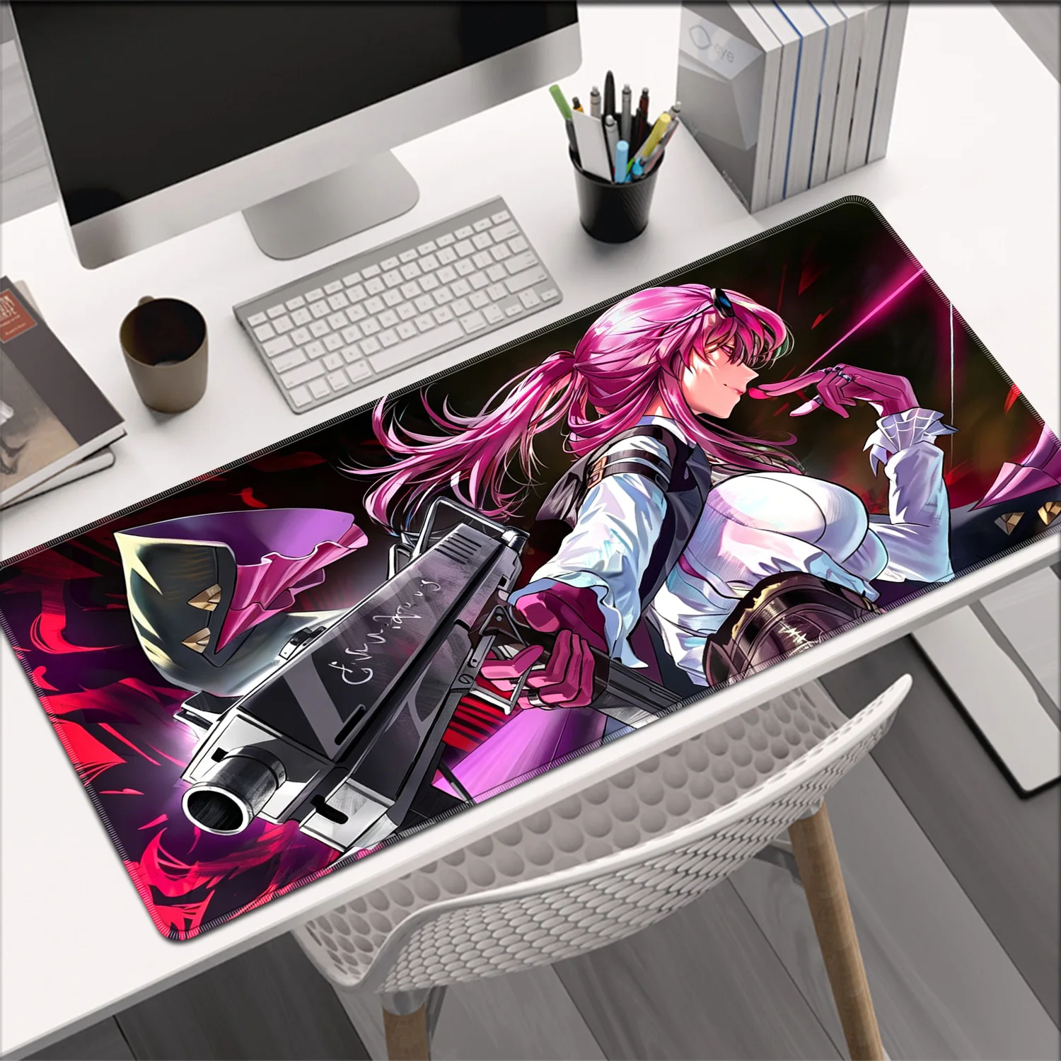 Tradescantia Purple - Kafka Honkai Star Rail Mouse Pad