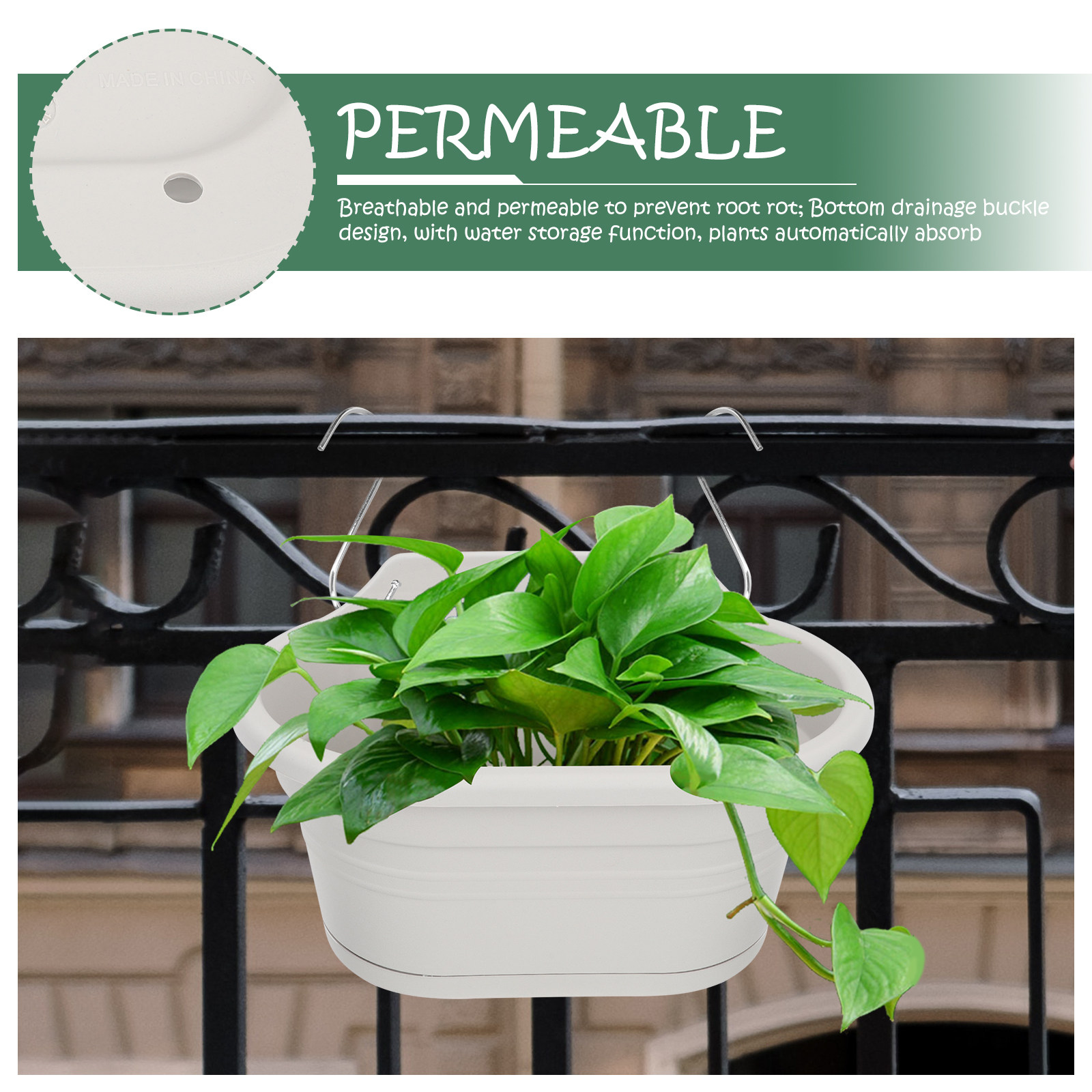 1Set Wall Hanging Flower Pot S - Spider Plant Hanging recensione e prezzo