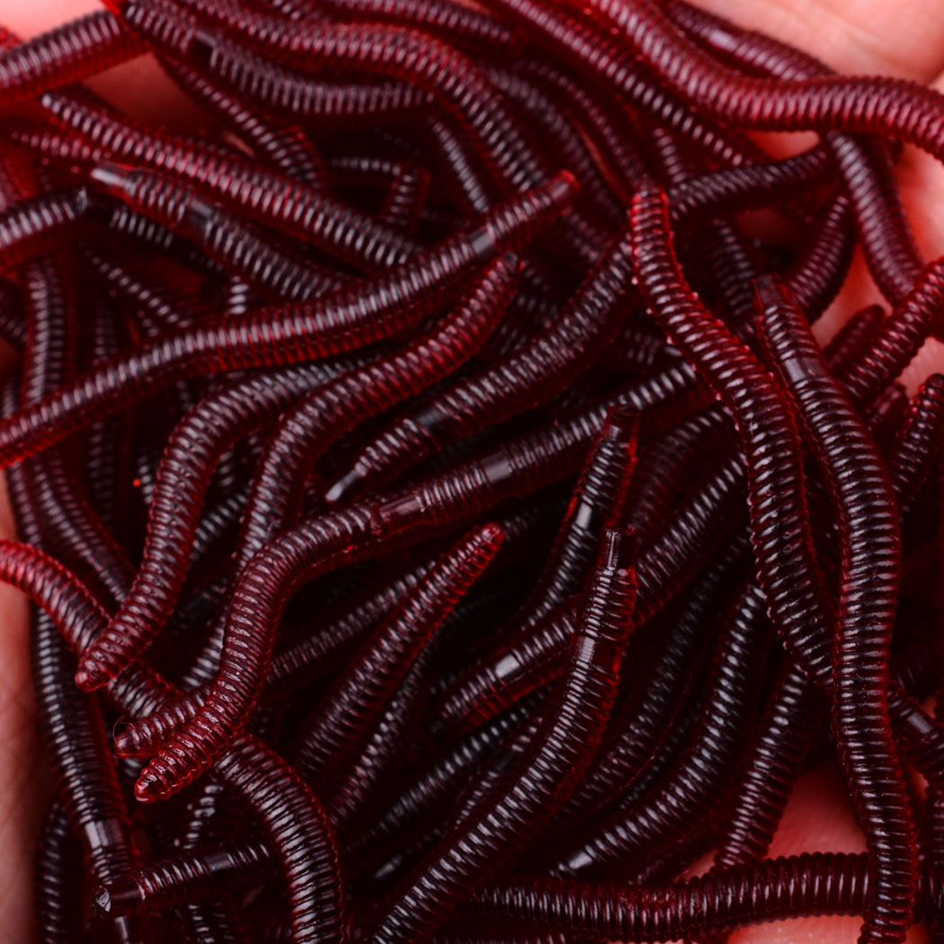 50pcs Lifelike Red Worm Soft L - Aglaonema Red recensione e prezzo