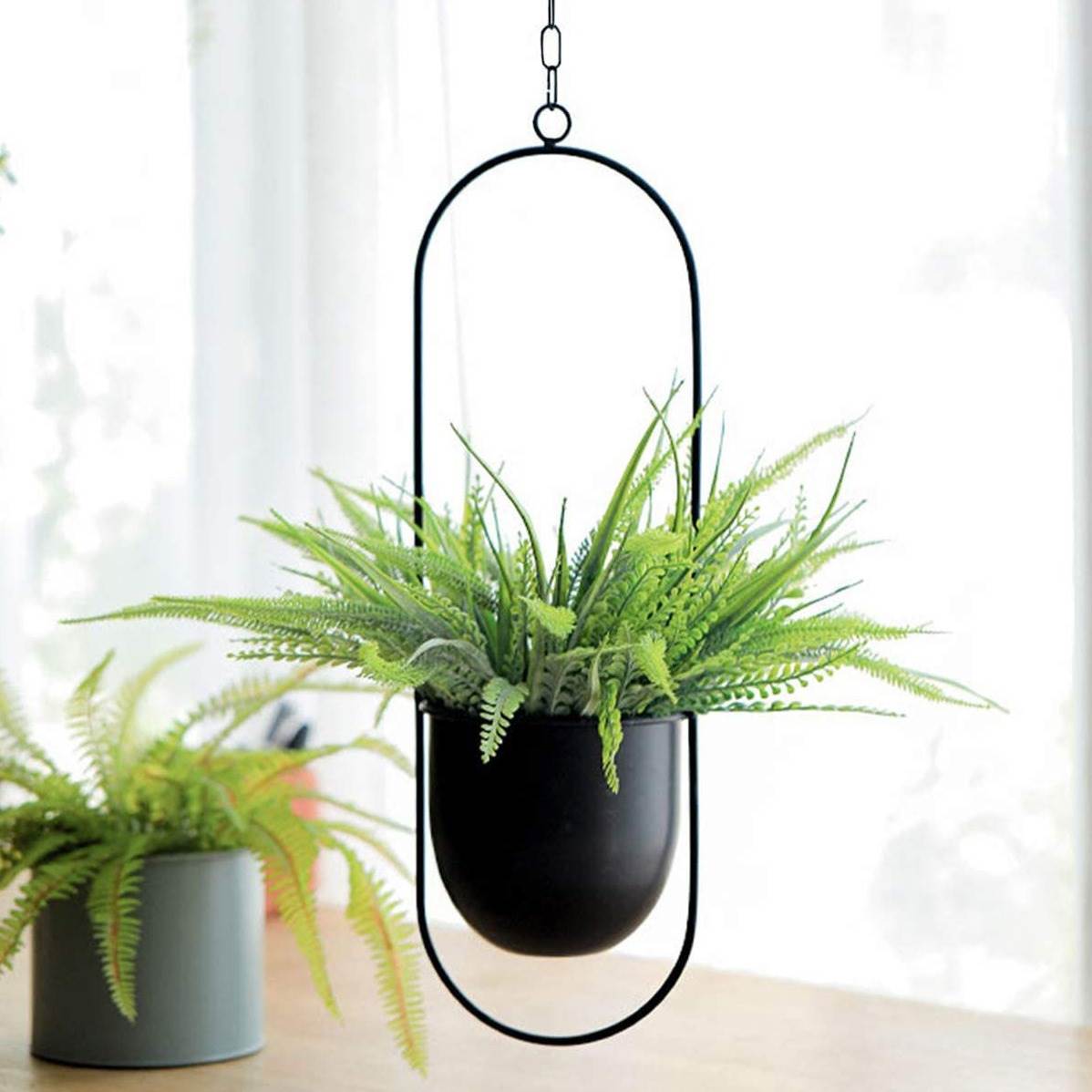 Hanging Iron Art Plant Pots Ba - Spider Plant Hanging recensione e prezzo