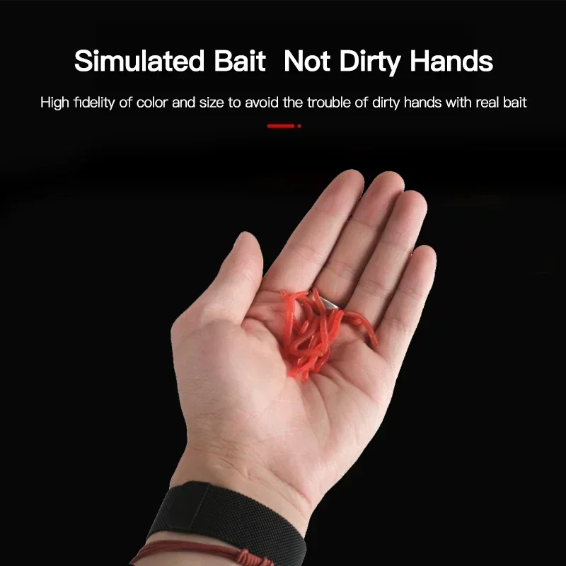 Lifelike Red Worm Soft Lure Ea - Aglaonema Red recensione e prezzo