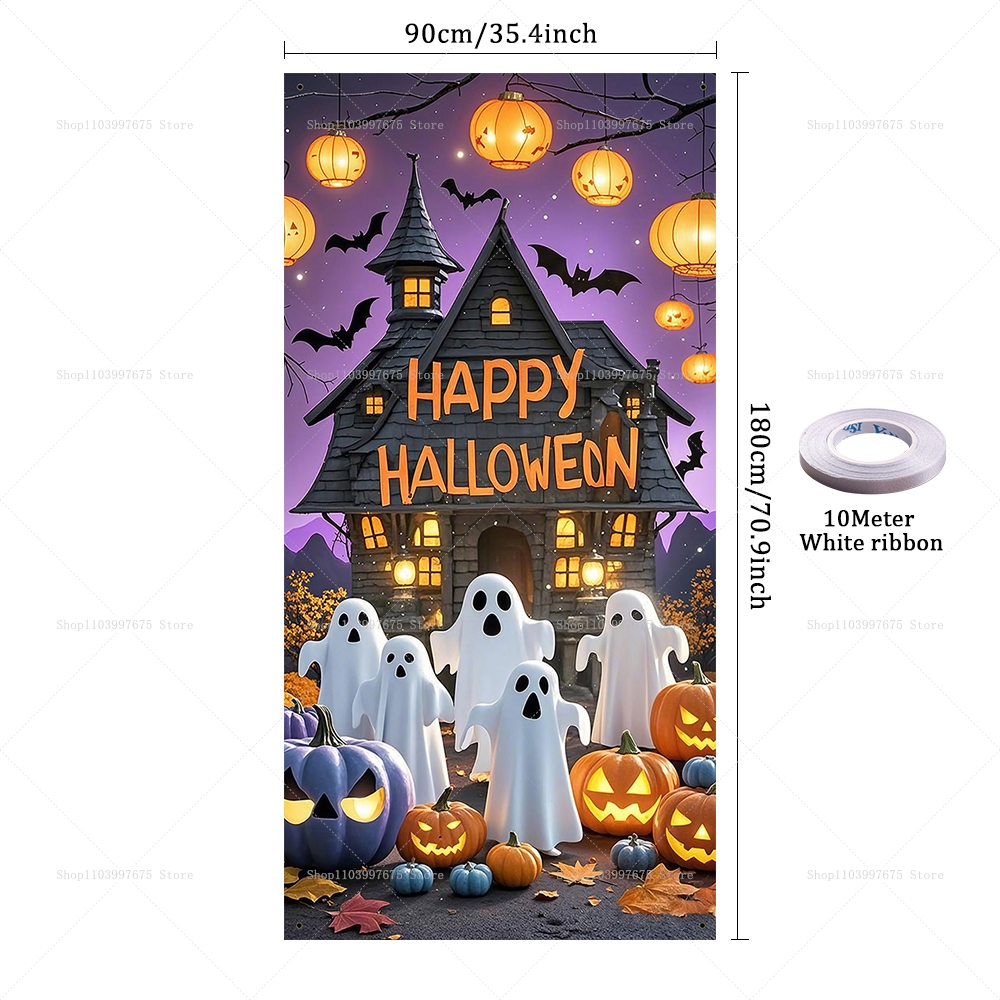 Happy Halloween Door Banner Ev - Spider Plant Hanging recensione e prezzo