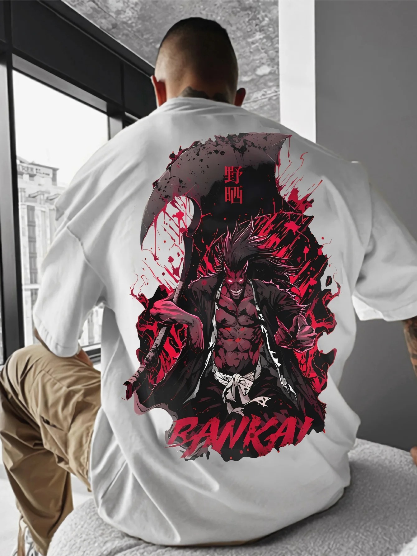 2026 BLEACH Kenpachi T-shirt A - Aglaonema Red recensione e prezzo
