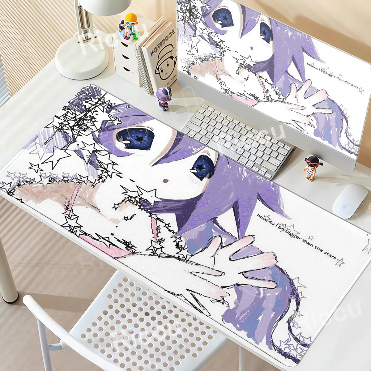 Purple Anime Girls Large Mouse - Tradescantia Purple recensione e prezzo