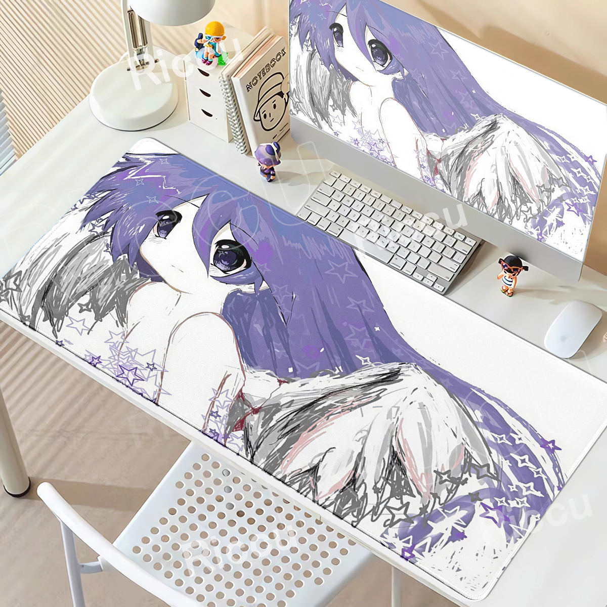 Purple Anime Girls Large Mouse - Tradescantia Purple recensione e prezzo