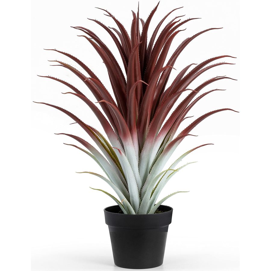 Hyper Realistic Big Red Artifi - Aloe Vera Pot recensione e prezzo