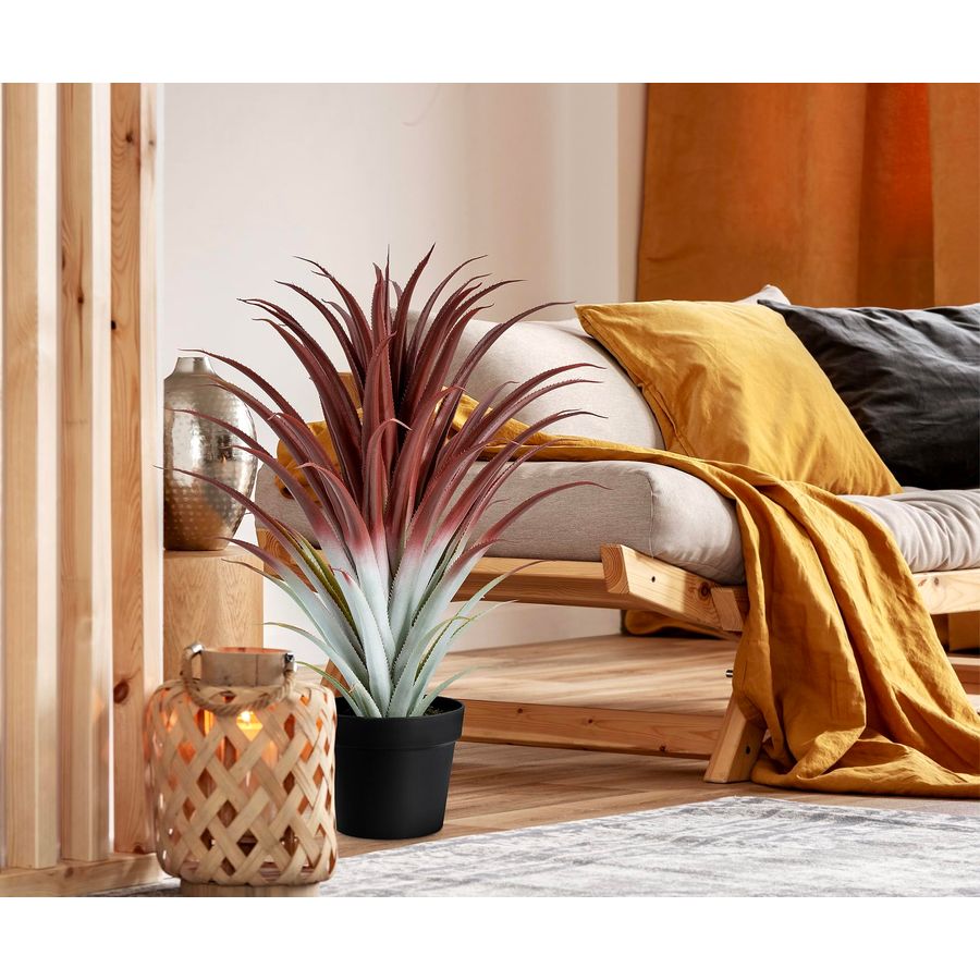 Hyper Realistic Big Red Artifi - Aloe Vera Pot recensione e prezzo