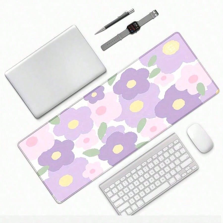 Purple Flower Mouse Pad - Larg - Tradescantia Purple recensione e prezzo