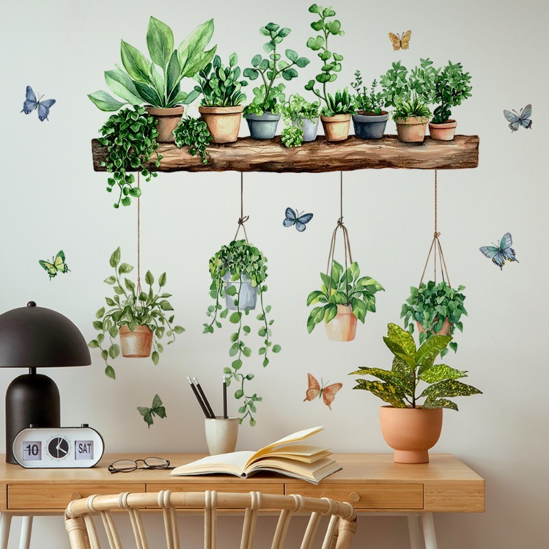 3D Potted Green Plant Shelf Wa - Echeveria Succulent recensione e prezzo