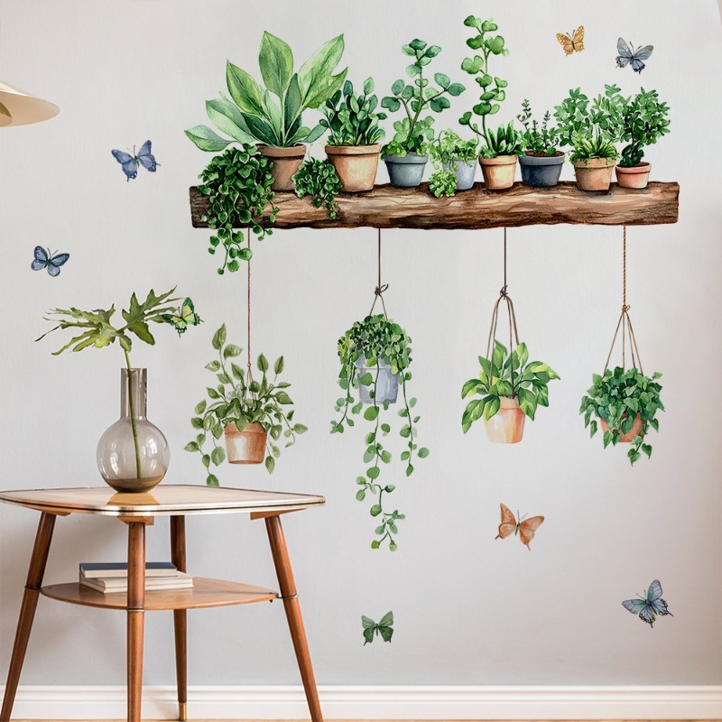 3D Potted Green Plant Shelf Wa - Echeveria Succulent recensione e prezzo