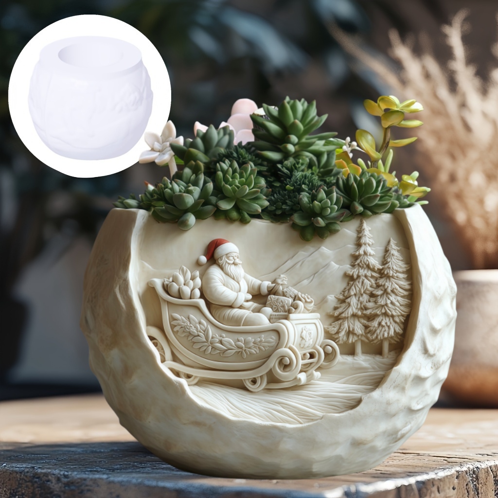 Cedar Sled Santa Claus Relief  - Echeveria Succulent recensione e prezzo