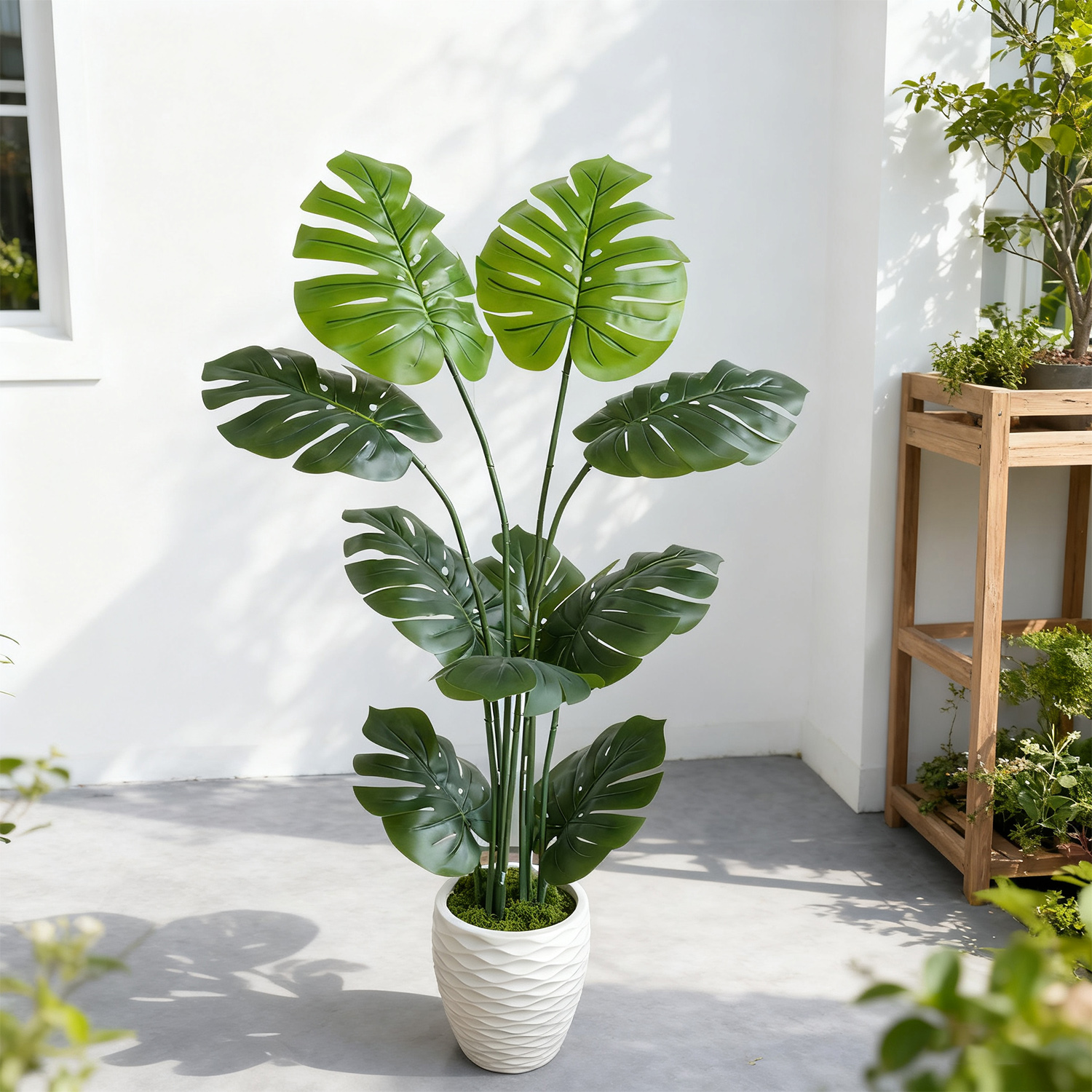 140Cm/4.6Ft Artificial Monster - Dracaena Marginata recensione e prezzo