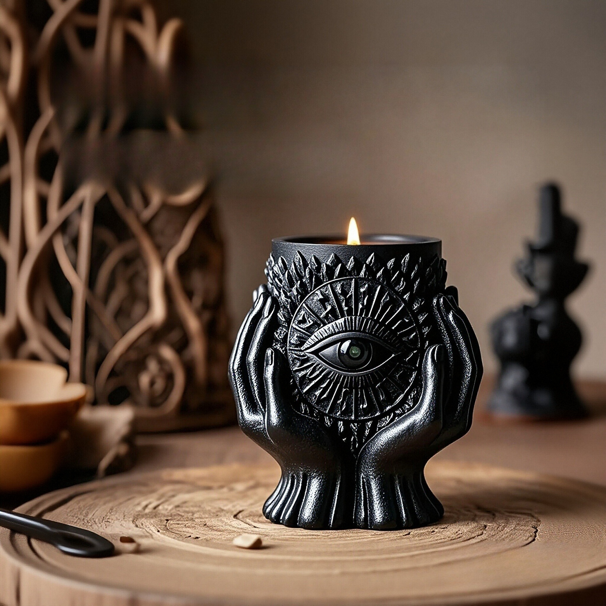 Guardian Eye Candle Cup Silico - Echeveria Succulent recensione e prezzo